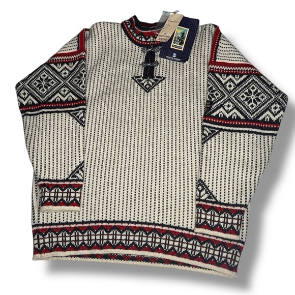 Dale of Norway Solstrand sweater, w/booklet, xtra clasps RARE NWT vintage 90’s - Picture 3 of 13
